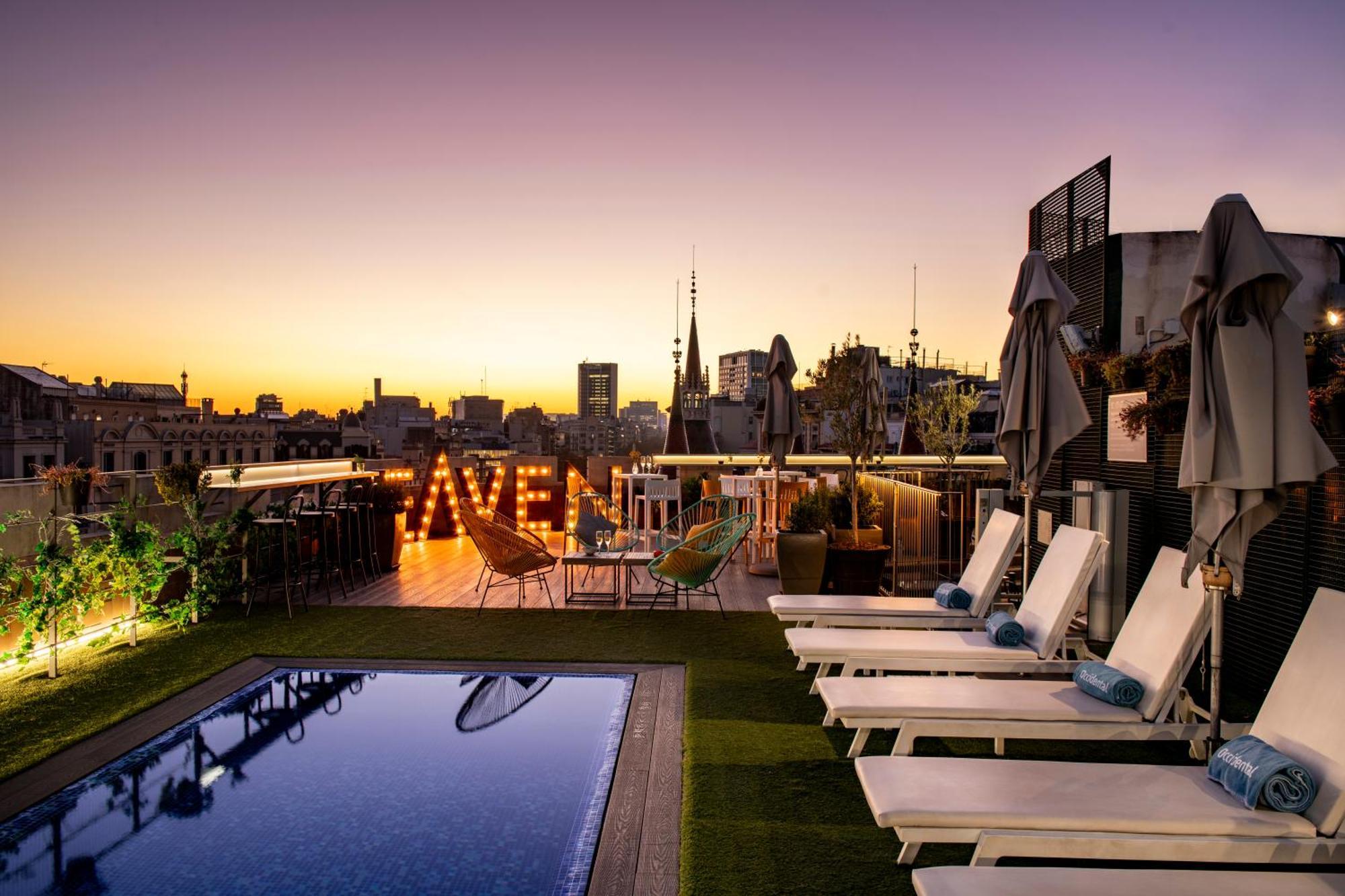 Hotel Occidental Diagonal 414 Barcellona Esterno foto